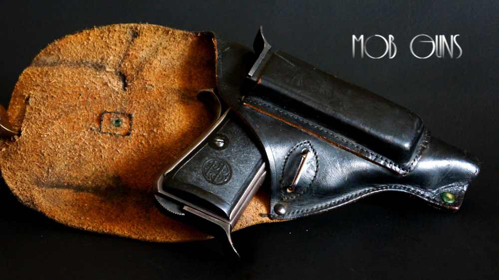 Beretta M 1934 - WWII 1942 XX Axis Pistol Holster & Magazines-img-13