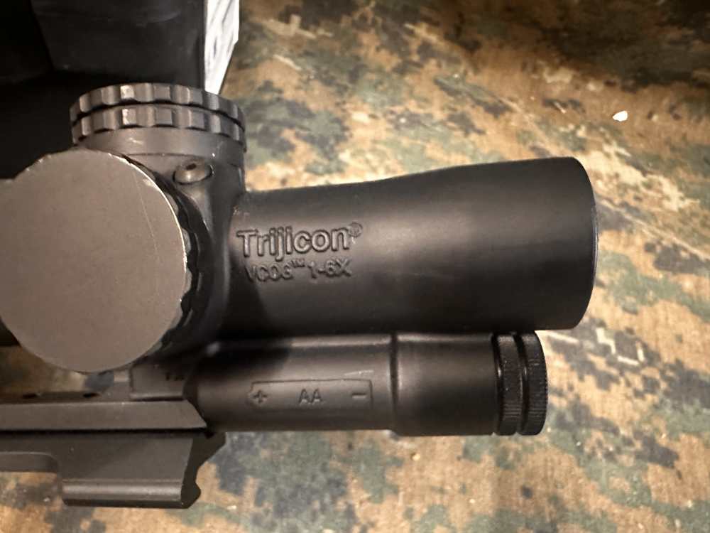 TRIJICON VCOG 1X6X24 300 BLACKOUT ILLUMINATED SCOPE WITH QD MOUNT-img-2