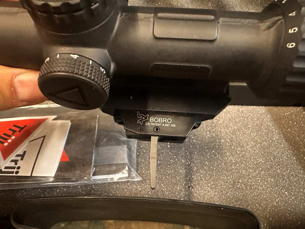 TRIJICON VCOG 1X6X24 300 BLACKOUT ILLUMINATED SCOPE WITH QD MOUNT-img-7