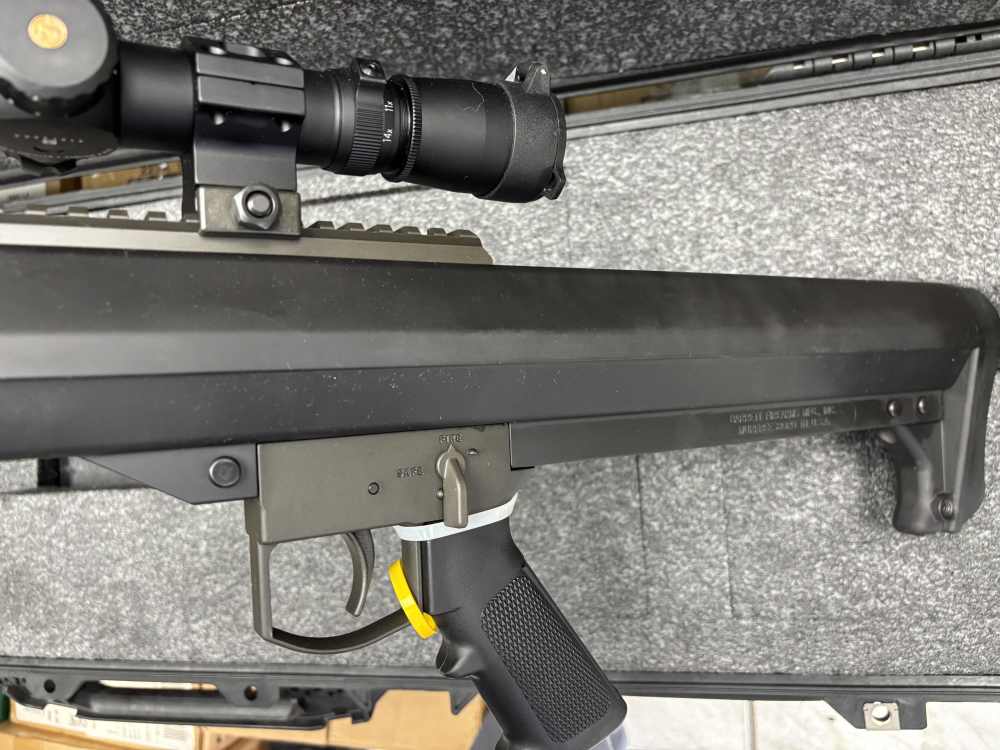 BARRETT MODEL 99 SINGLE SHOT 29 INCH BARREL 50 BMG RIFLE -img-6