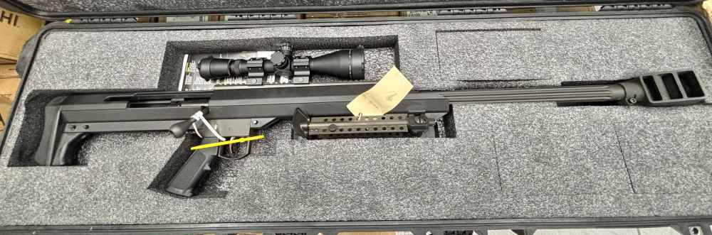 BARRETT MODEL 99 SINGLE SHOT 29 INCH BARREL 50 BMG RIFLE -img-0
