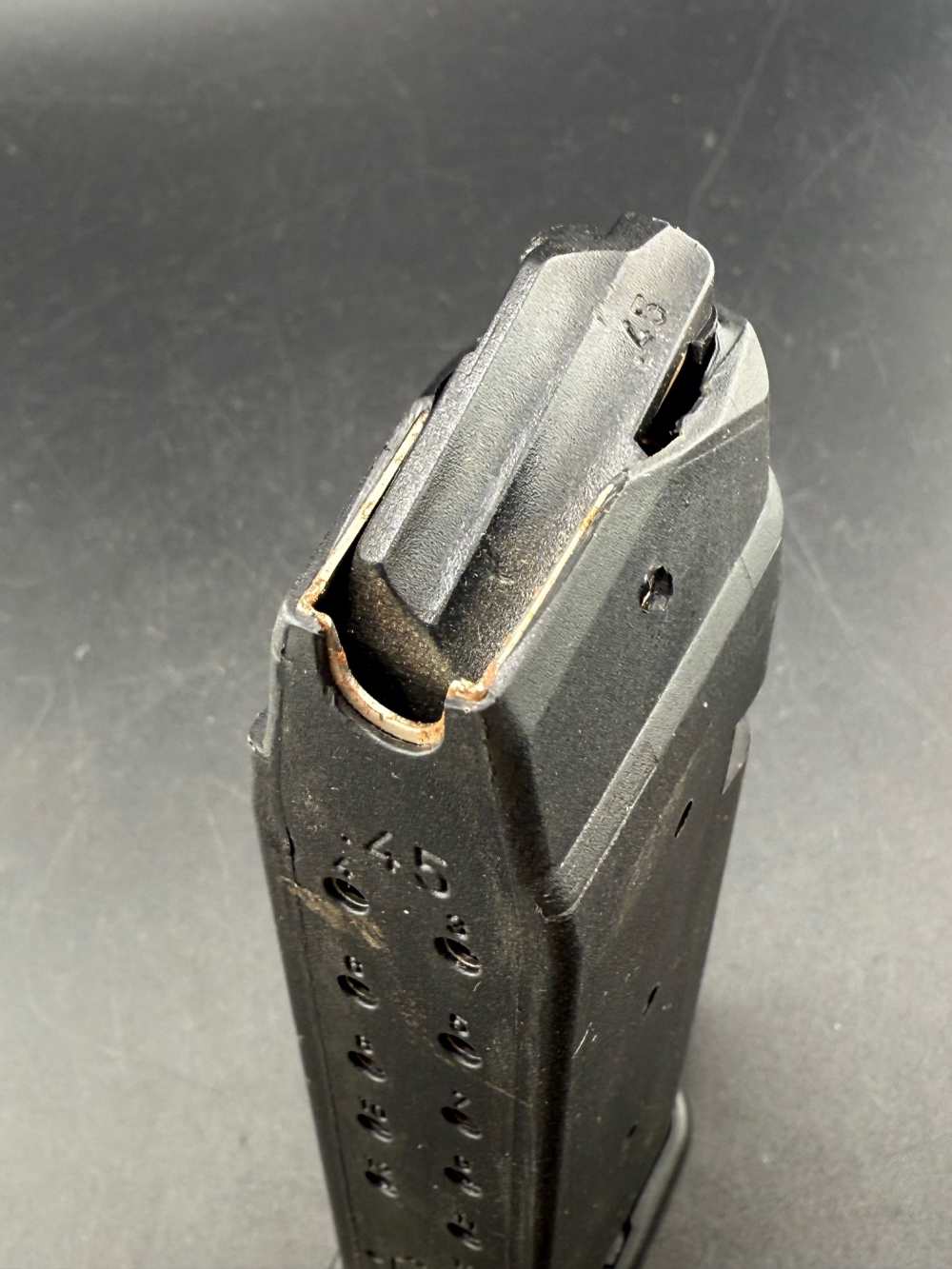 Original Early Glock 21 Gen 1 U Notch 13rd .45 ACP Magazine -img-4