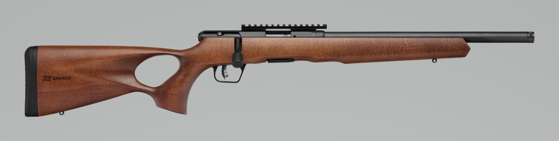Savage B Series Timber 22LR Rifle Bolt Action18 Threaded Bbl 70217-img-0