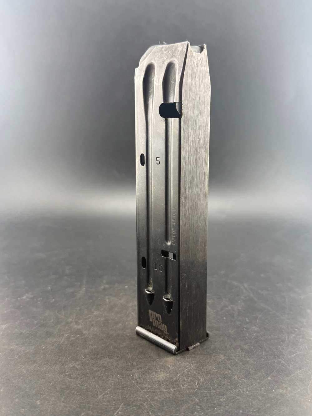 10 Round IMI IWI 45 ACP Uzi Blued Steel Magazine by Pro Mag-img-3