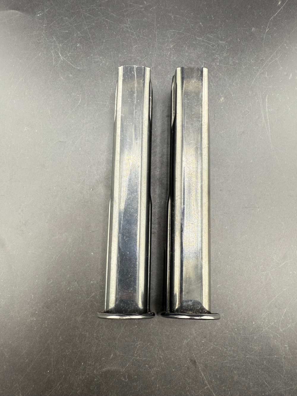 Lot of 2 HK VP70 Factory Original 18 Round 9mm Blued Steel Magazines -img-1