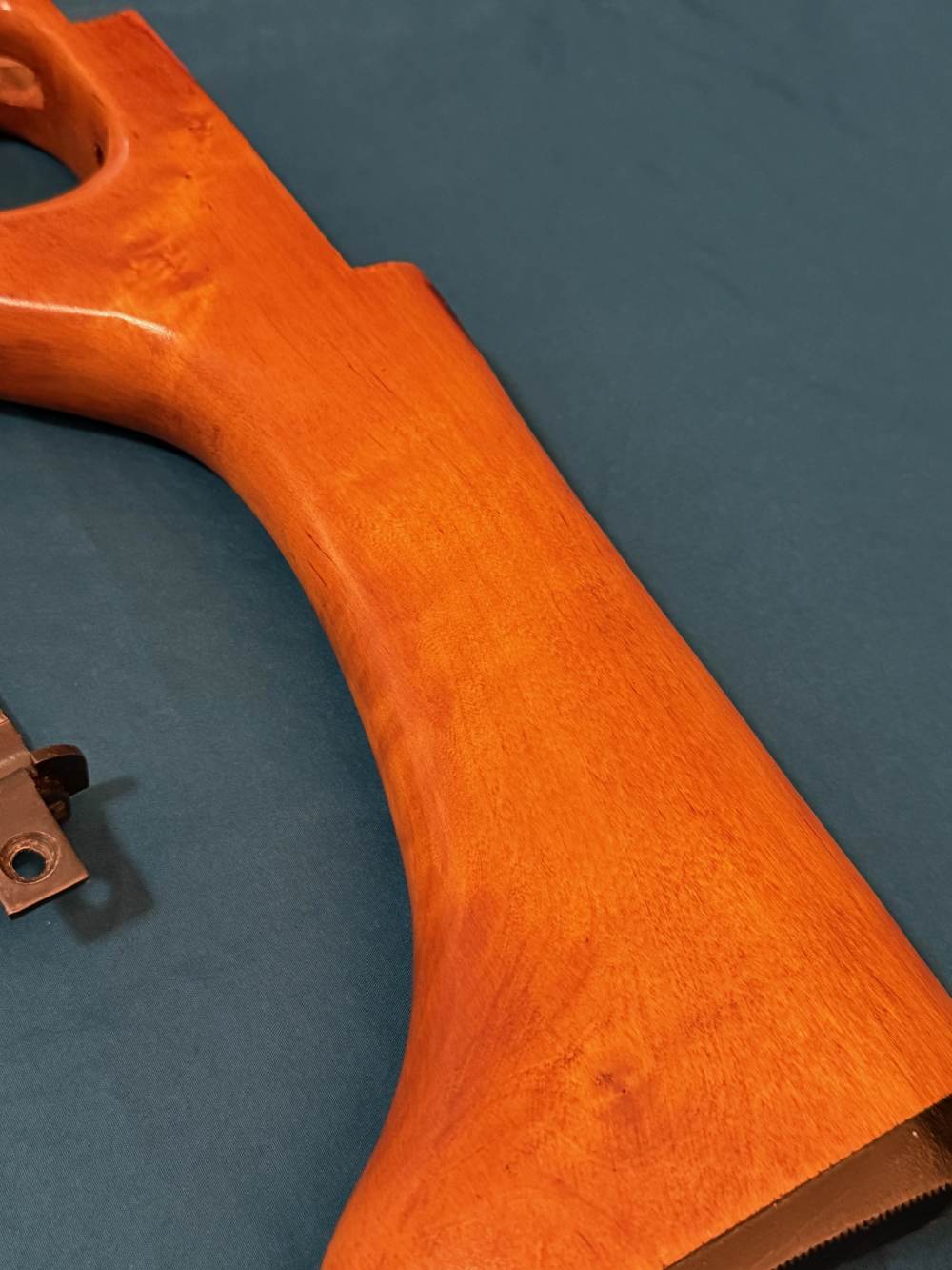 NORINCO 320 UZI FACTORY WOOD STOCK WITH MOUNTING PLATE -img-2