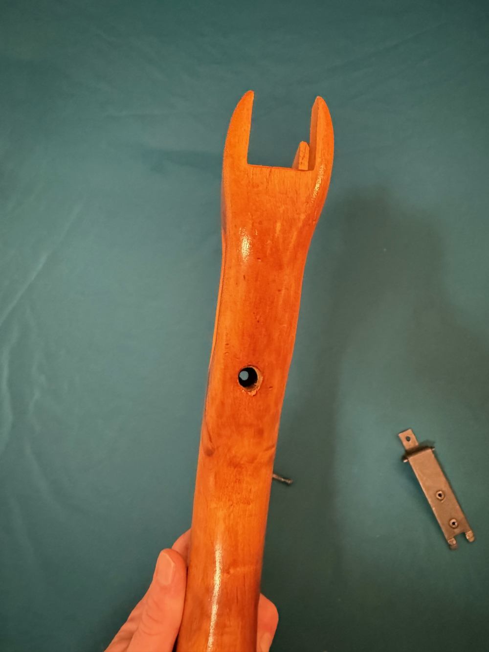 NORINCO 320 UZI FACTORY WOOD STOCK WITH MOUNTING PLATE -img-10