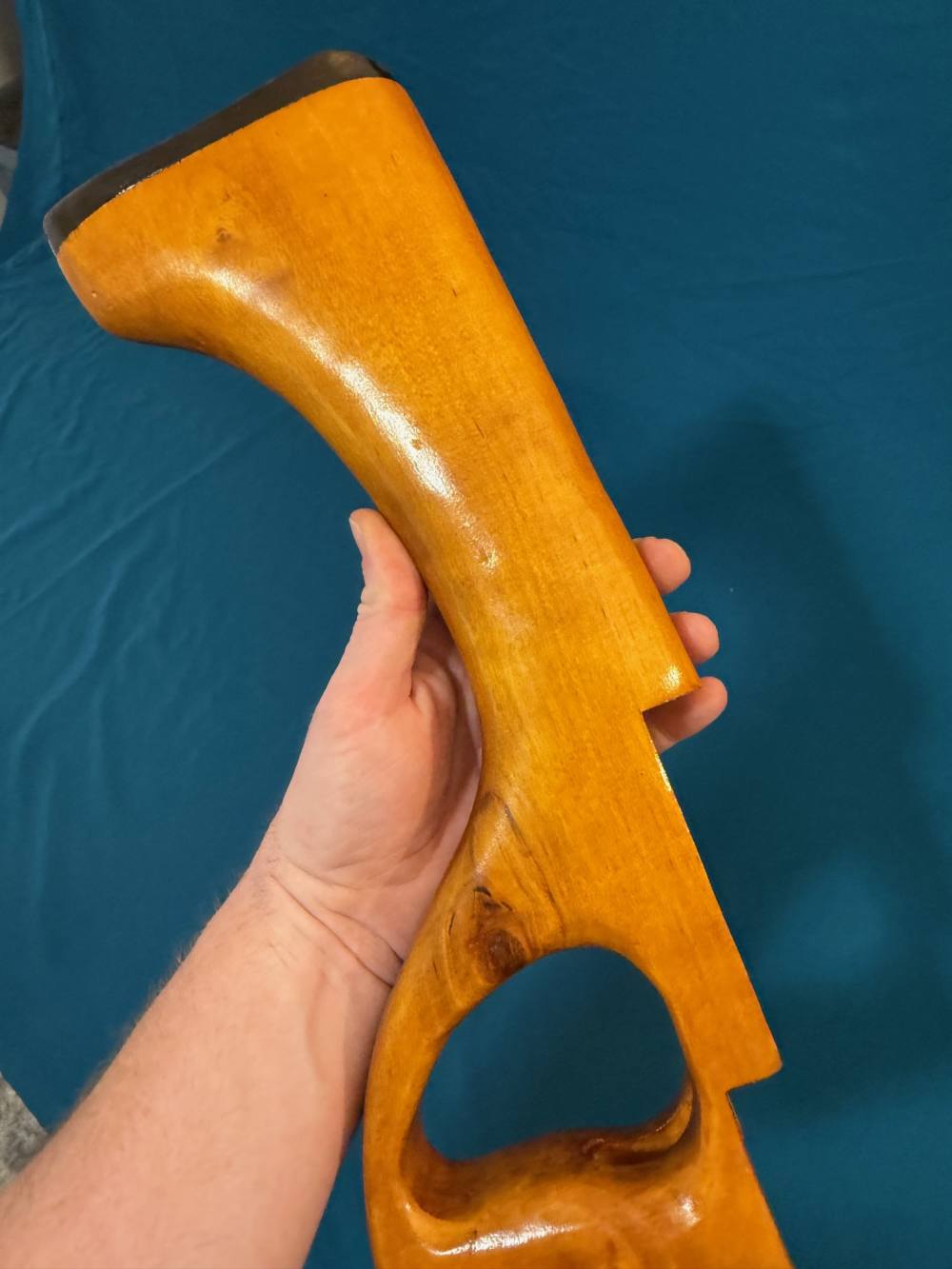 NORINCO 320 UZI FACTORY WOOD STOCK WITH MOUNTING PLATE -img-5