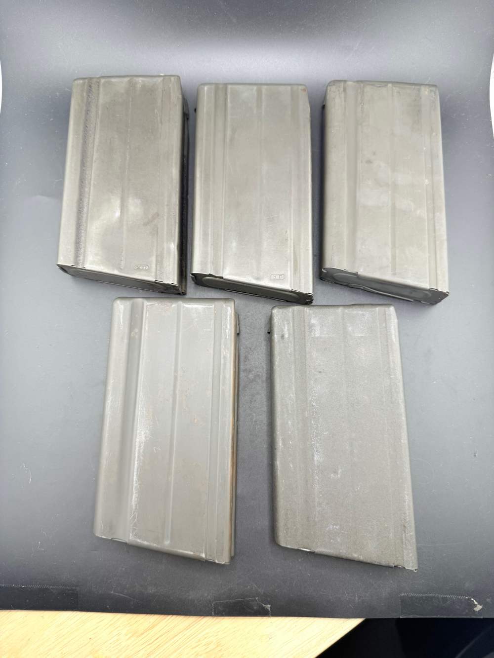 Lot of 5 Original FN FAL 20 Round 308 7.62x51 Metric Magazines -img-0