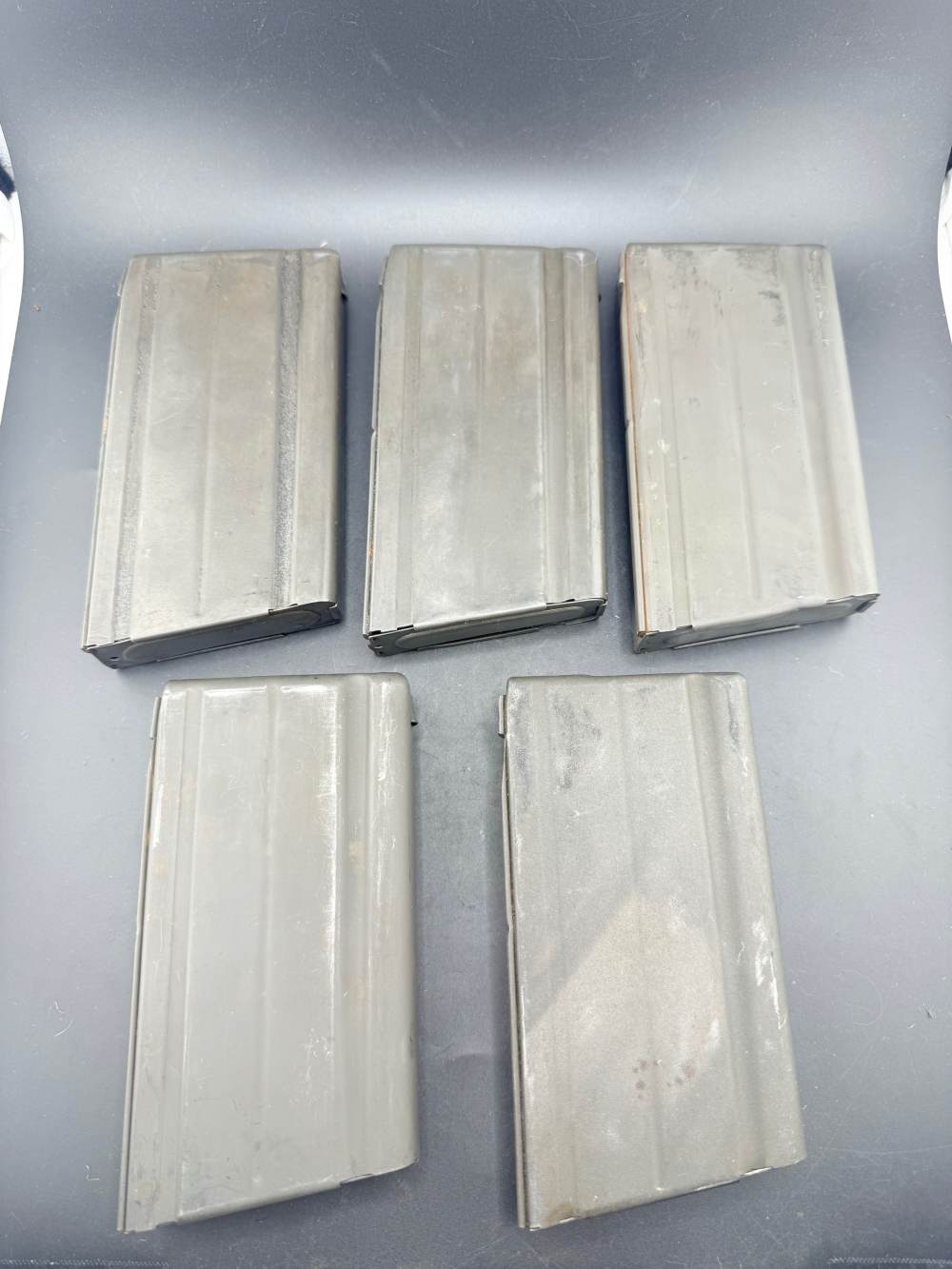 Lot of 5 Original FN FAL 20 Round 308 7.62x51 Metric Magazines -img-1