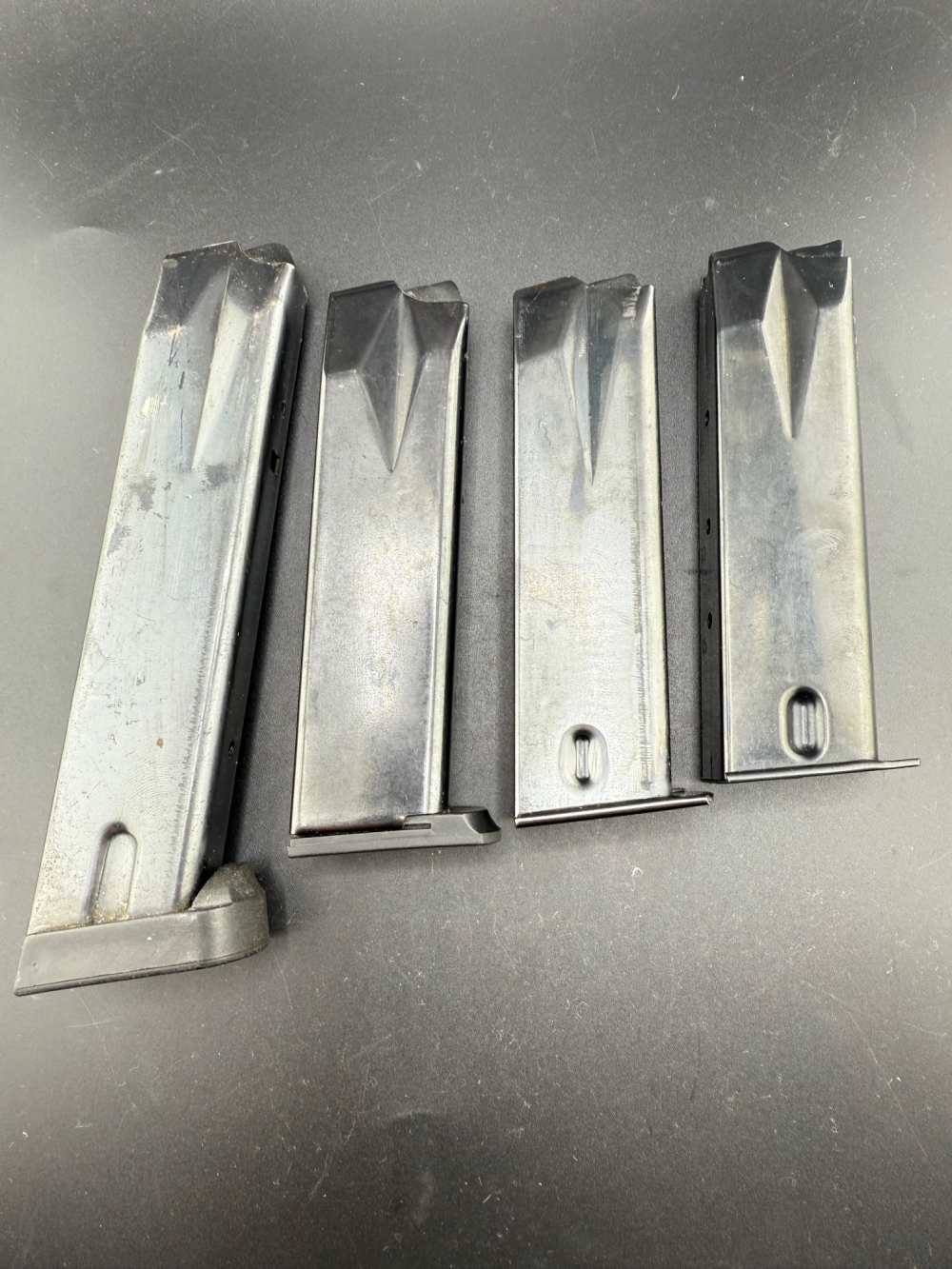 Lot of 4 Ruger P85 P89 P93 P94 P95 Magazines 15rds and Extended -img-0