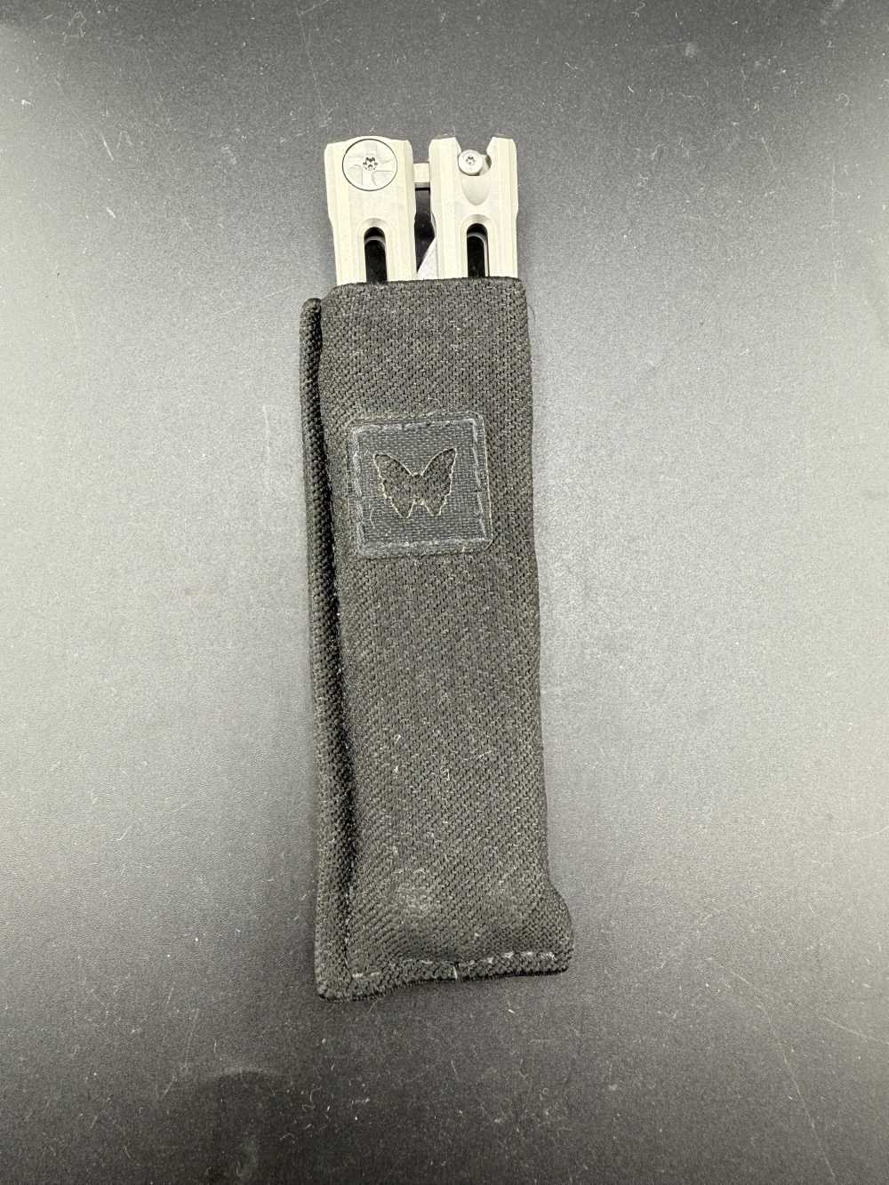 Original Benchmade Model 85 Titanium Balisong Butterfly Knife-img-16