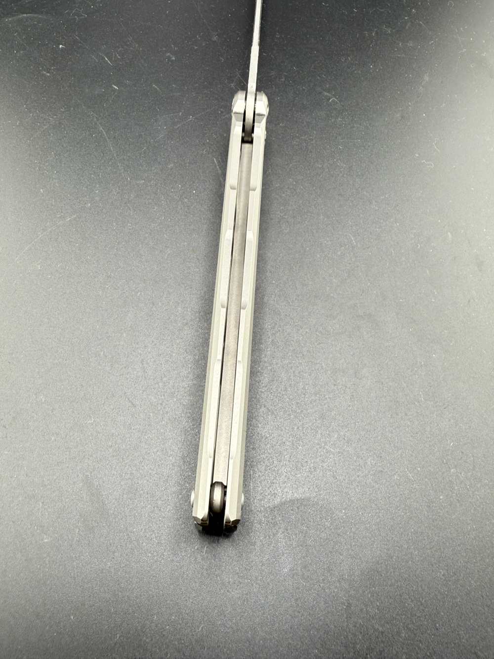 Original Benchmade Model 85 Titanium Balisong Butterfly Knife-img-11