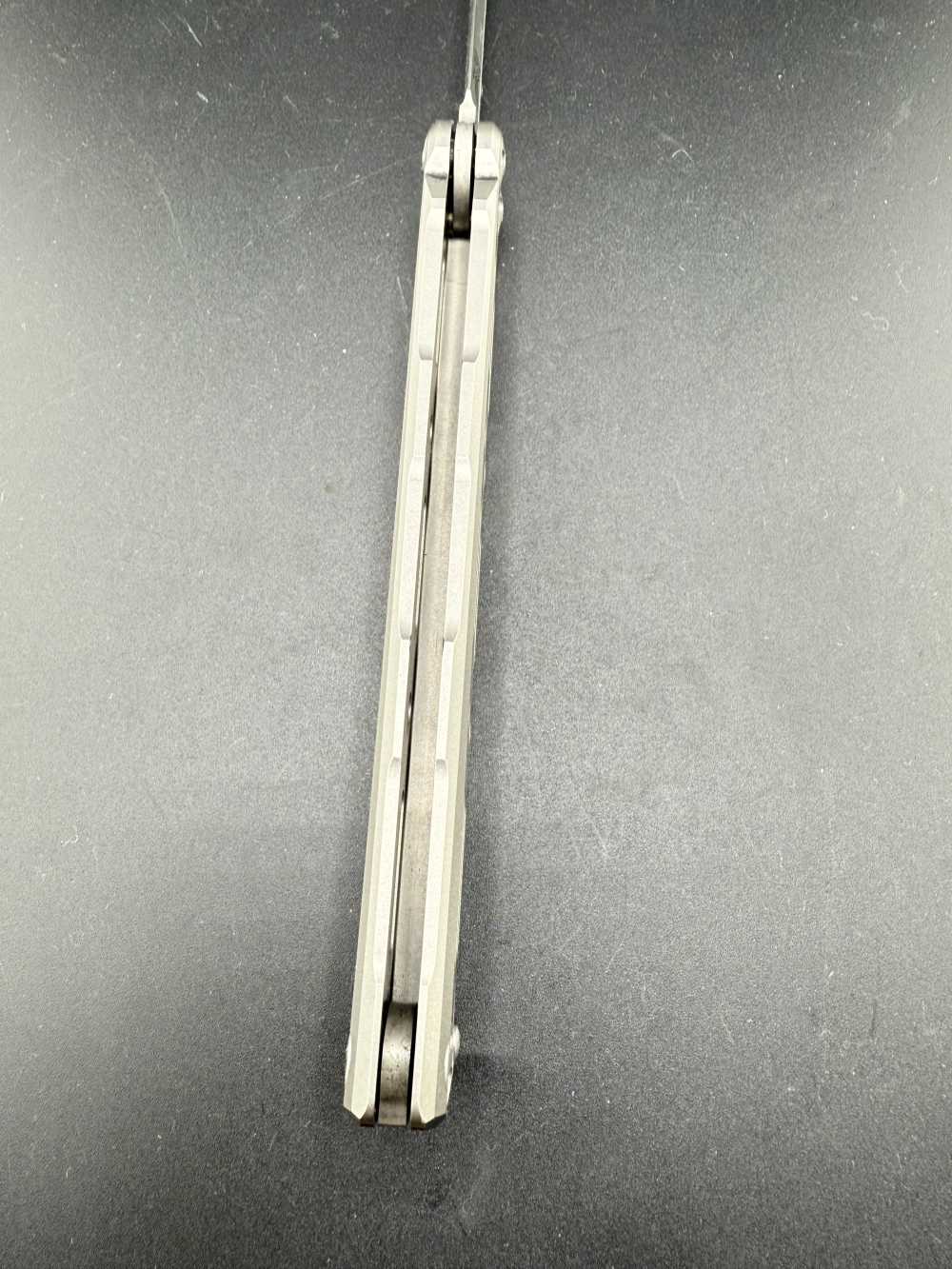 Original Benchmade Model 85 Titanium Balisong Butterfly Knife-img-10