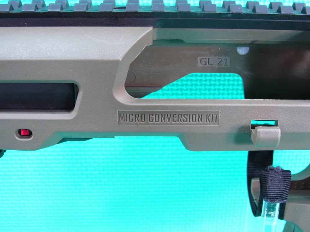  MCK Micro Conversion Kit for Glock 21 Flat Dark Earth w/ Pistol Brace -img-10