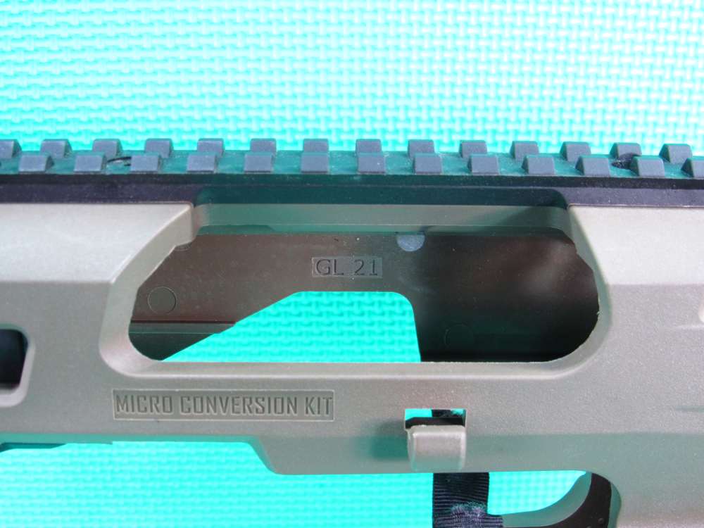   MCK Micro Conversion Kit for Glock 21 Flat Dark Earth w/ Pistol Brace -img-11