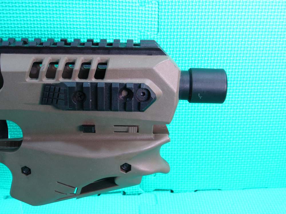   MCK Micro Conversion Kit for Glock 21 Flat Dark Earth w/ Pistol Brace -img-8