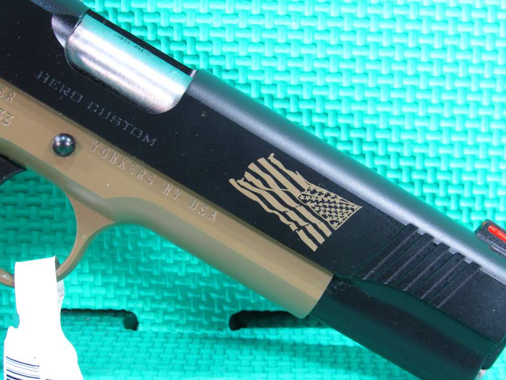 NIB Kimber Model Hero Custom II 1911 Two Tone 45 ACP Boot Campaign Nice!-img-19