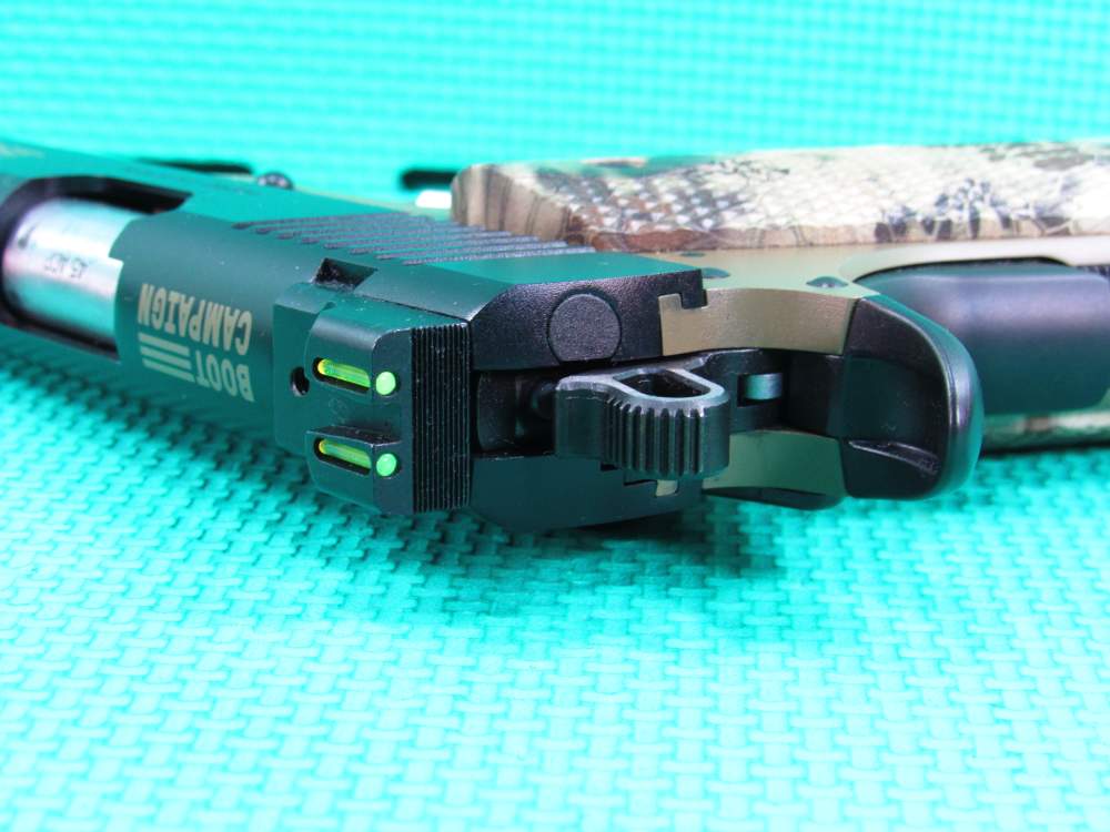 NIB Kimber Model Hero Custom II 1911 Two Tone 45 ACP Boot Campaign Nice!-img-32