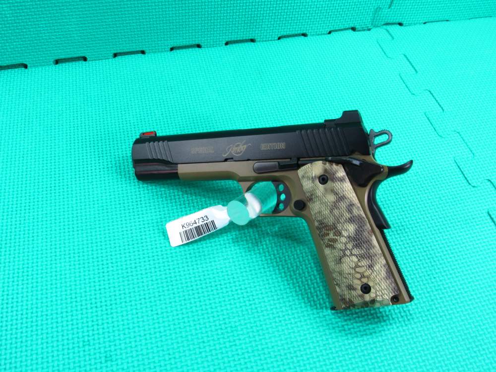 NIB Kimber Model Hero Custom II 1911 Two Tone 45 ACP Boot Campaign Nice!-img-5