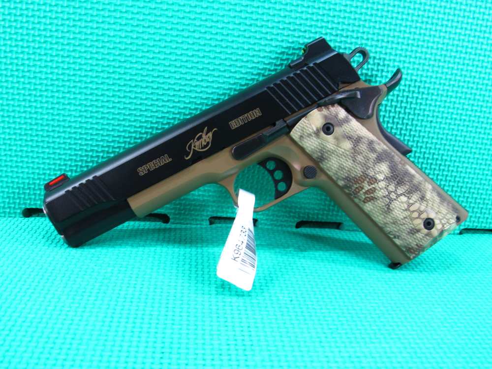 NIB Kimber Model Hero Custom II 1911 Two Tone 45 ACP Boot Campaign Nice!-img-9