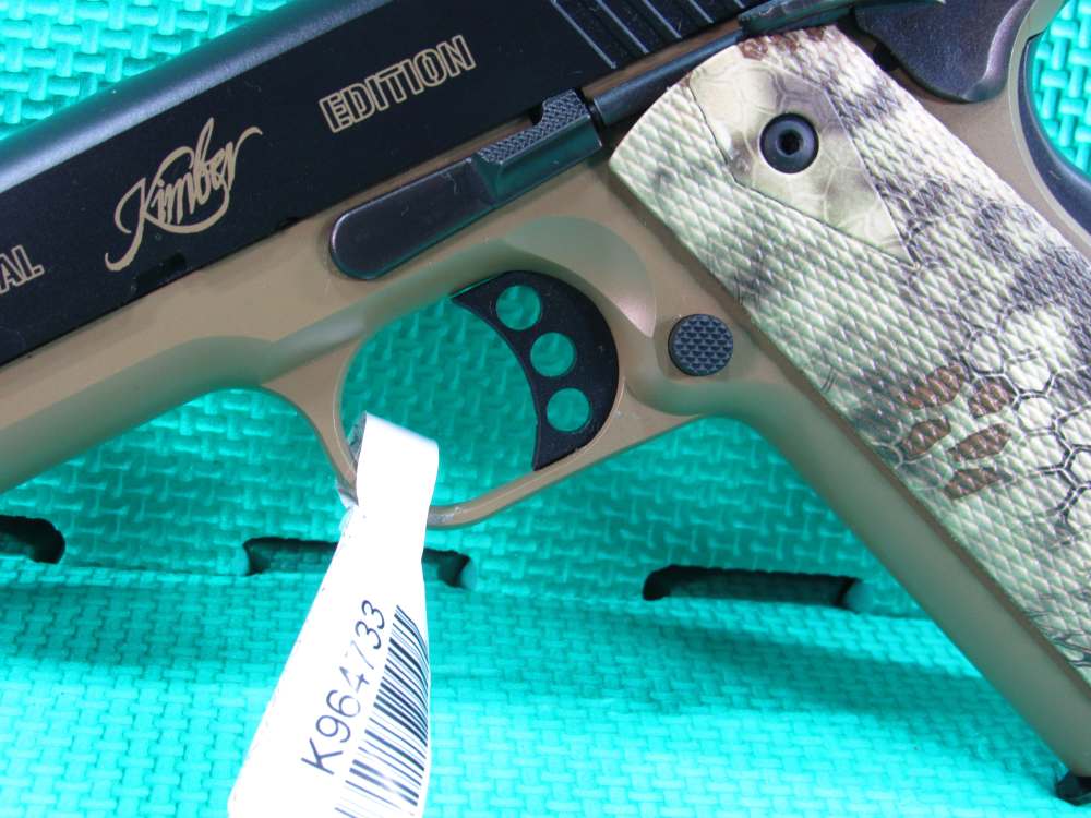 NIB Kimber Model Hero Custom II 1911 Two Tone 45 ACP Boot Campaign Nice!-img-14