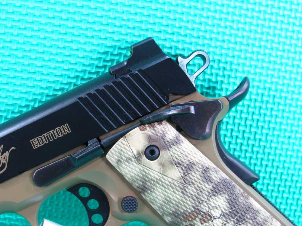 NIB Kimber Model Hero Custom II 1911 Two Tone 45 ACP Boot Campaign Nice!-img-13