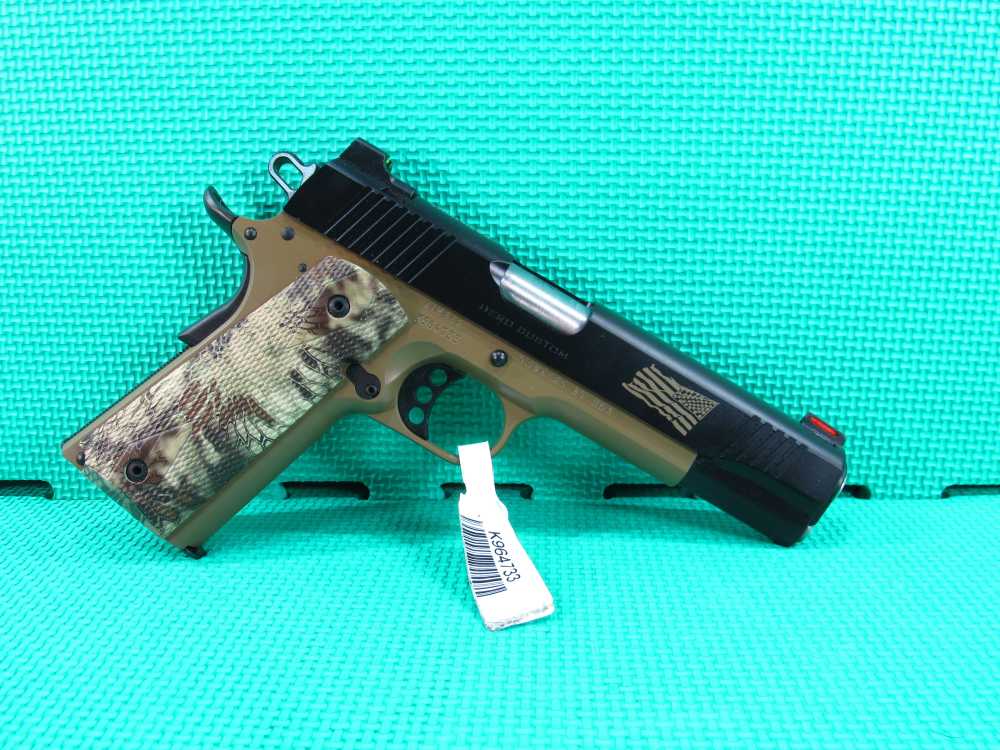NIB Kimber Model Hero Custom II 1911 Two Tone 45 ACP Boot Campaign Nice!-img-17