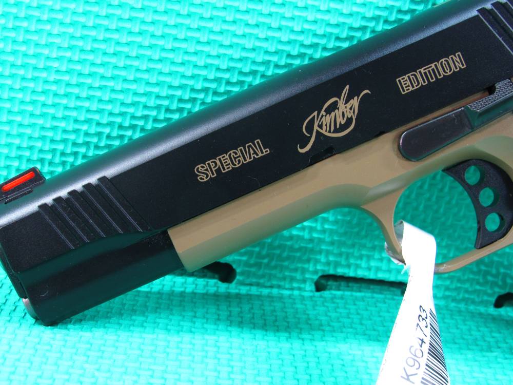 NIB Kimber Model Hero Custom II 1911 Two Tone 45 ACP Boot Campaign Nice!-img-11