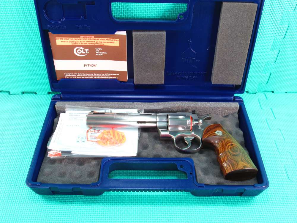 NIB Colt Python Elite Custom Shop 357 Magnum Stainless 6” Made in 2001!   -img-45