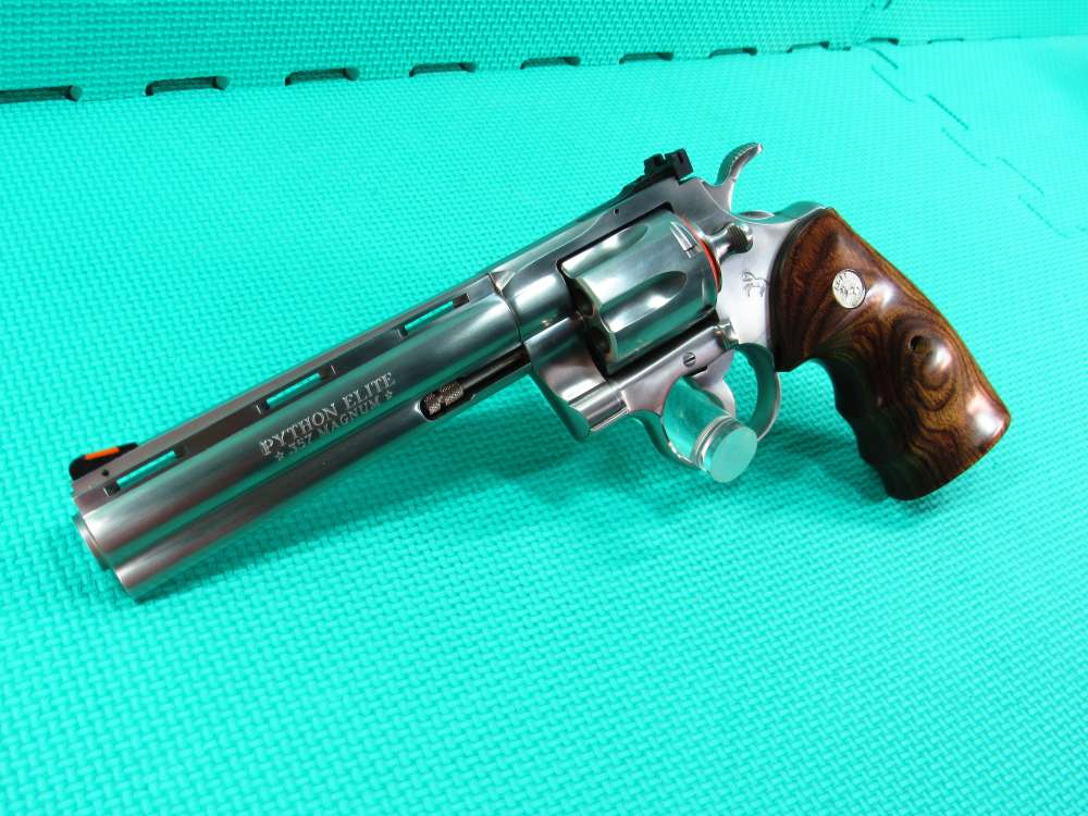 NIB Colt Python Elite Custom Shop 357 Magnum Stainless 6” Made in 2001!   -img-5
