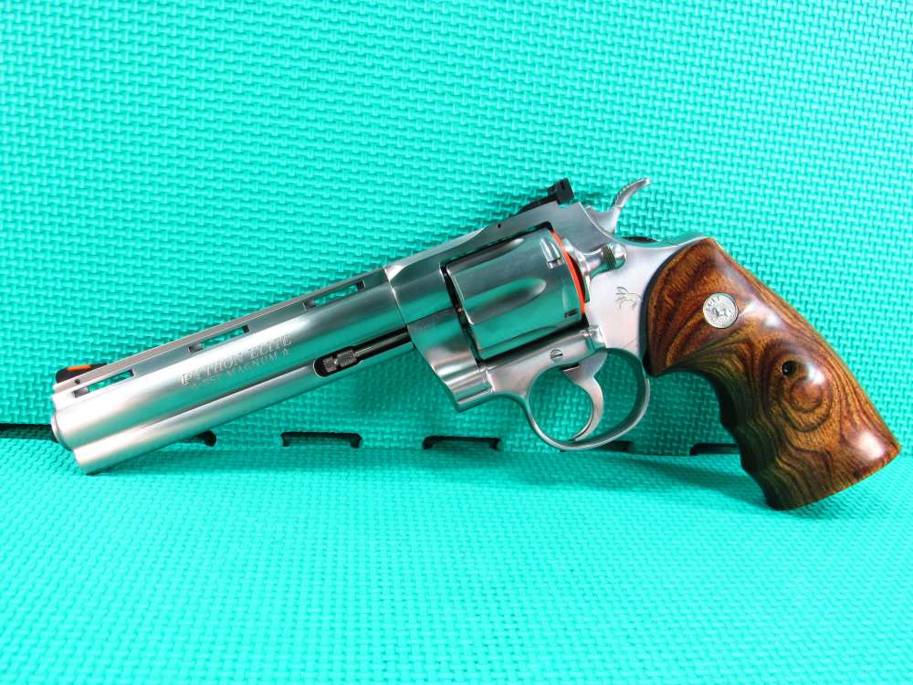 NIB Colt Python Elite Custom Shop 357 Magnum Stainless 6” Made in 2001!   -img-8