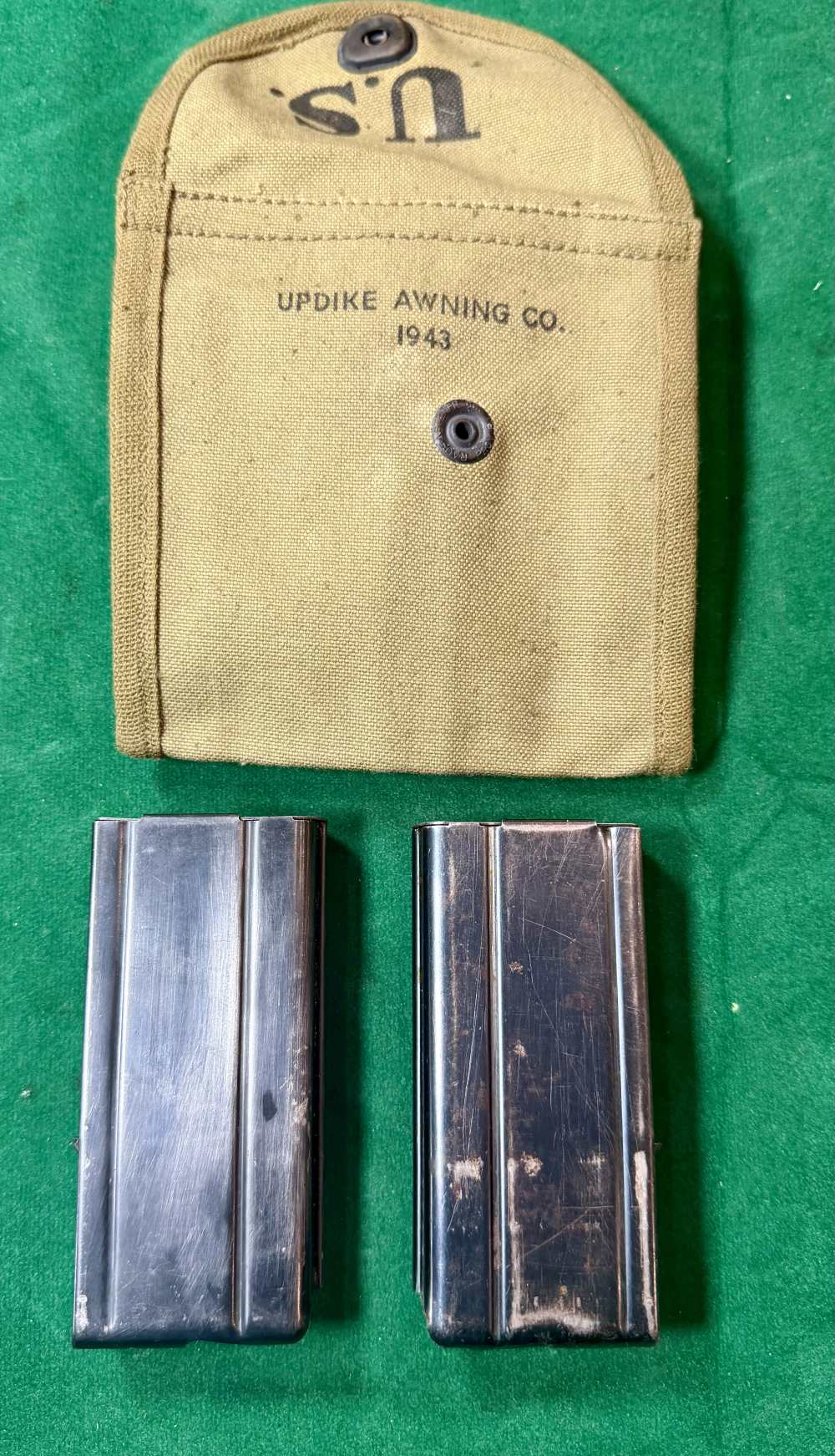 WW2 Original M1 Carbine Inland Magazines 1943 Pouch -img-2