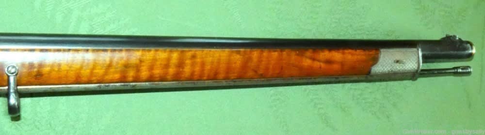 Highly Ornate Panel Scene Engraved Swiss Target Rifle Precision Sights -img-2