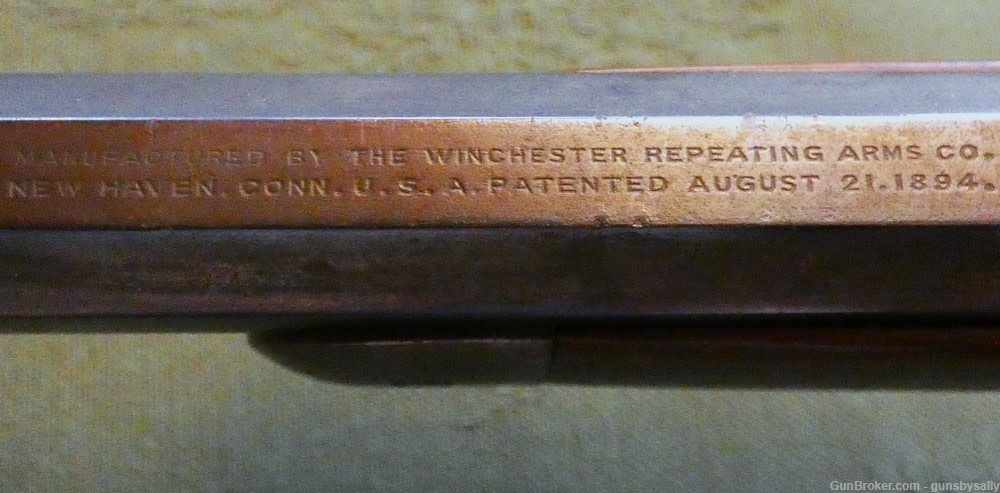 Special Order Winchester 1894 Deluxe Button Mag 30-30 Made 1908-img-7