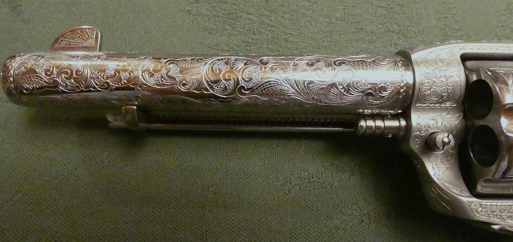 Fantastic Master Engraved Ruger Vaquero APG Cased Sweepstakes Collector Gun-img-17