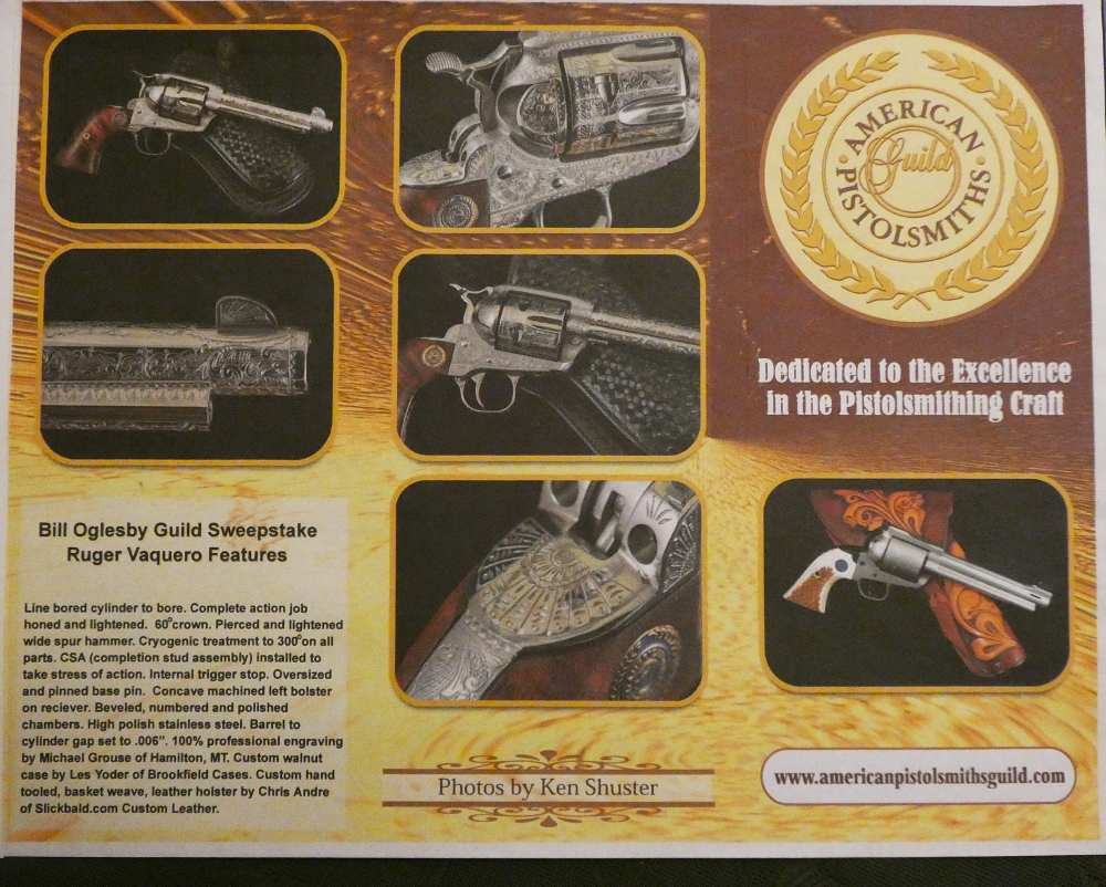 Fantastic Master Engraved Ruger Vaquero APG Cased Sweepstakes Collector Gun-img-9