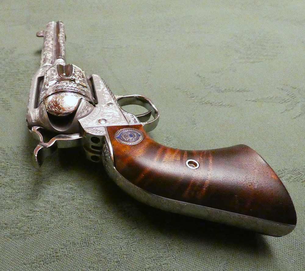 Fantastic Master Engraved Ruger Vaquero APG Cased Sweepstakes Collector Gun-img-7