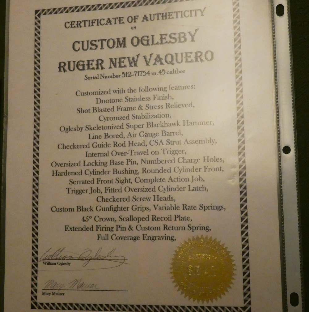 Fantastic Master Engraved Ruger Vaquero APG Cased Sweepstakes Collector Gun-img-10