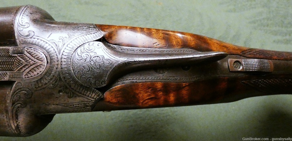 Scarce Lefever CE Grade Ejector 12 Bore Fantastic Wood and Rare 26" Barrels-img-8