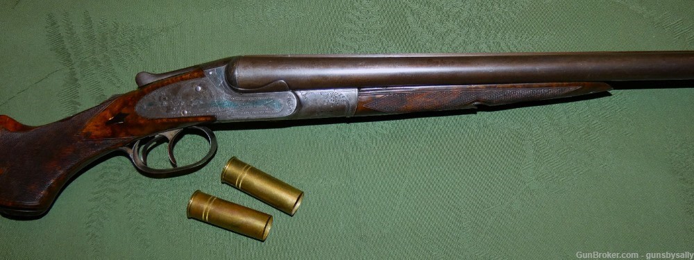 Scarce Lefever CE Grade Ejector 12 Bore Fantastic Wood and Rare 26" Barrels-img-2
