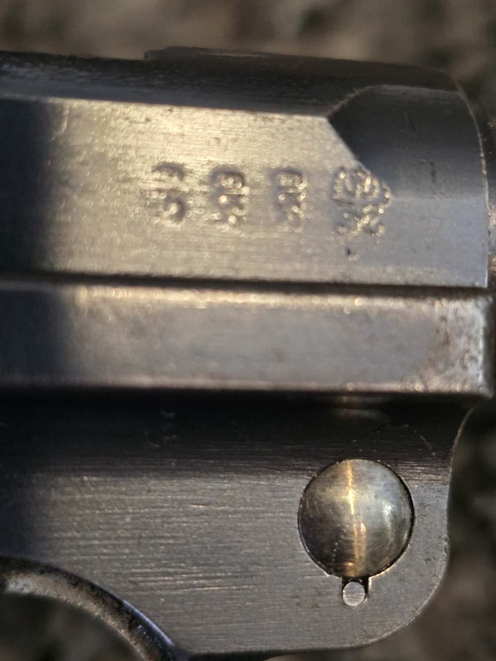 1961 WWI DWM Luger P08 9mm Luger. Holster. 2 mags.  Matching Serial #-img-21