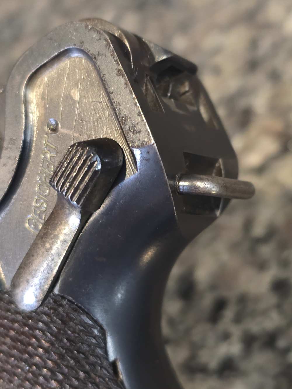1961 WWI DWM Luger P08 9mm Luger. Holster. 2 mags.  Matching Serial #-img-4