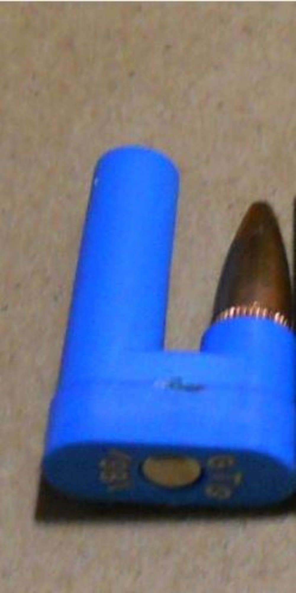 5.56 .223 EXPERIMENTAL FOLDED U SHAPED GTG BLUE LIVE+ REFERENCE -img-3