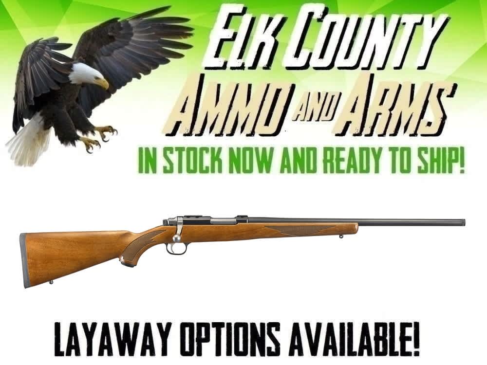 Ruger 77-Series 77/17 American Walnut .17 WSM 20" Blued 6 Rounds 07222-img-0