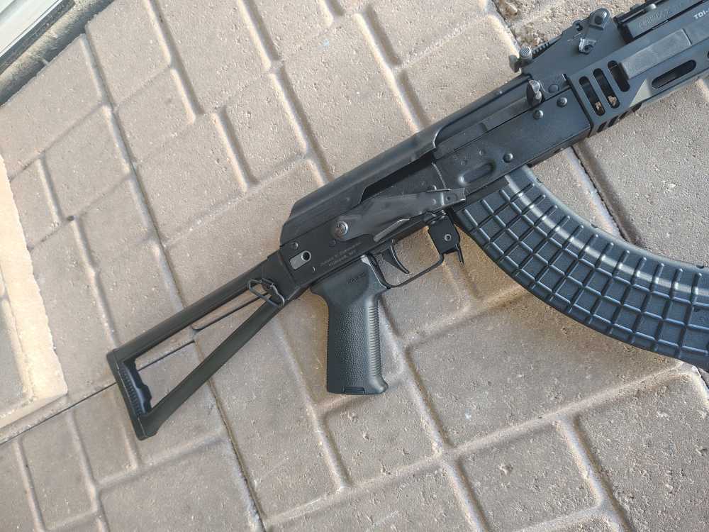 Arsenal SLR107 CR AK47 SBR With Dead Air Wolverine and 10 Circle 10 Mags-img-6