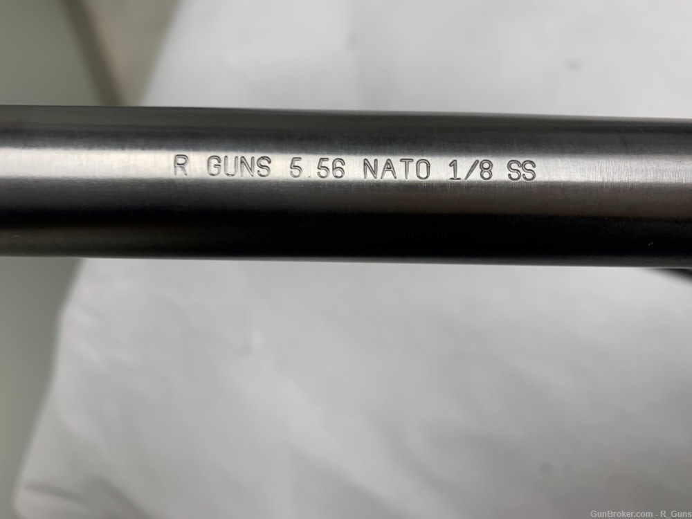 RGUNS 24" SS Super Bull A3 Upper Assembly 5.56x45 1/8 twist AR15-img-8