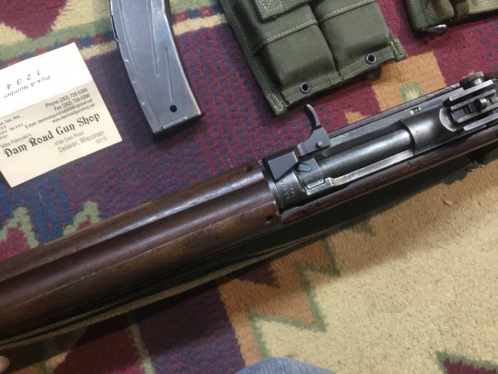 Inland Div. U.S. M1 30 Carbine w/Bayonet & Magazines w/Carrier-img-3