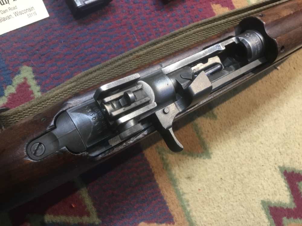 Inland Div. U.S. M1 30 Carbine w/Bayonet & Magazines w/Carrier-img-1