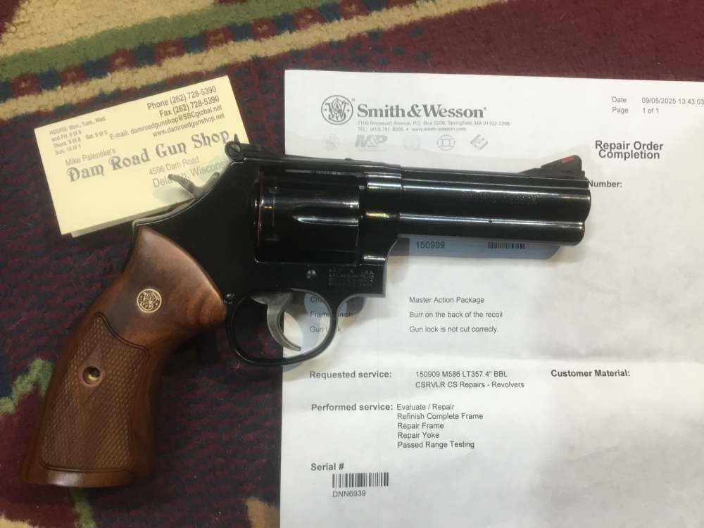 Smith & Wesson 586 4” Blue 357 mag-img-2